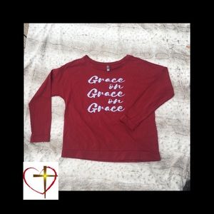 💐NWOT Grace On Grace On Grace Next Level Apparel